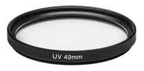 Filtro Uv 49mm Ultravioleta Para Canon Sony 