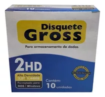 Disquete Gross 2hd 3.5 /1.44mb