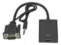 Convertidor Adaptador Vga A Hdmi Vga Macho Hdmi Hembra Pc Tv