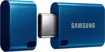 Pendrive Memoria Usb De Samsung Tipo C 3.2 - 256 Gb Color Azul