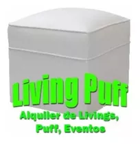 Alquiler De Livings, Puff, Mesas Puentes, Eventos, Minipuff