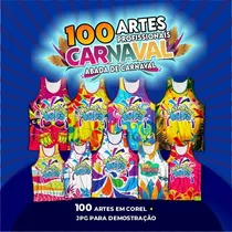 Artes Abadás Editáveis Em Corel Vetor Carnaval Cod1