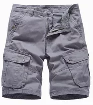 Bermuda Tipo Cargo Work Shorts Táticos Uso Tudo