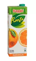 Baggio Pronto Naranja 8un X 1.5l - Almacen Mingo