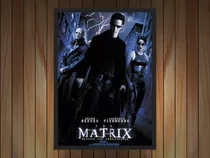 Quadro Decorativo Filmes Cinema Clássico Matrix 