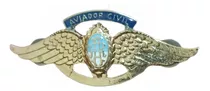 Pin Alas Piloto Aviador