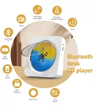 Reproductor De Cd Portátil Con Transmisor Bluetooth 5.1 