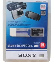 Tarjeta Memori Stick Pro Duo Sony 8gb Con Adaptador