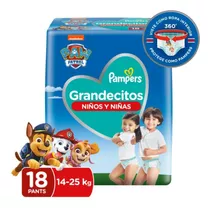 Pañales Pampers Grandecitos Entrenamiento Talla Xxg 18 Unid