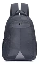 Mochila Porta Notebook Alpine Skate Escolar Urbana Acolchada Color Negro