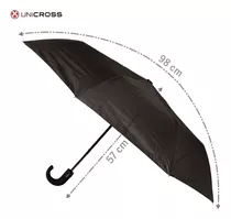 Paraguas Corto Unicross 21,5 Pulgadas Abre Automático Antiviento
