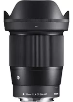 Lente Sigma 16mm F1.4 Dc  Dn Sony E Mount 