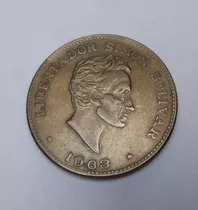 Moneda 50 Centavos 1963 Republica De Colombia 
