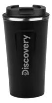 Vaso Térmico Acero Inoxidable Discovery 500 Ml Frío Calor Para Café Té Infusiones Bebidas Tapa Hermética 16439 Negro