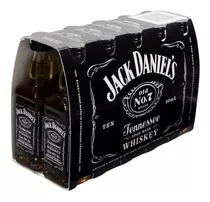 10x Whiskey Jack Daniels 7 Miniatura 50ml Envio Gratis