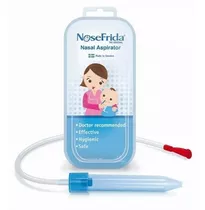 Nosefrida Aspirador Nasal Para Bebê Com Estojo Portátil Cor Azul