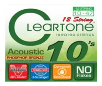 Cleartone  10-47 Encord 12 Cuerdas P/acustica Undergroundweb