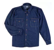 Camisa De Jean Hombre Fullback Clásica De Trabajo