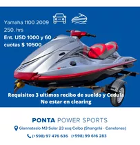 Yamaha Moto De Agua 1100 Vx  Ponta Power Sports 
