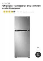 Refrigerador LG Top Freezer 315l, Smart Inverter