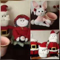 Muñecos Navideños (porta Regalos Y Adornos)