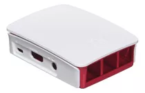 Case Raspberry Pi 3 B  Oficial Rojo Y Blanco
