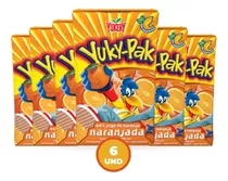 Yuky-pak Naranjada 250ml Pack 6und