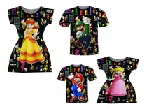 Blusas Pai E Filho,vestidos Mãe E Filha - Game Sm176