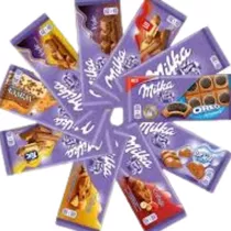 Kit 10 Chocolate Barra Milka 100g Importados Varios Sabores