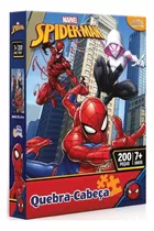 Quebra Cabeça 200 Peças Homen Aranha Marvel - 8023 - Toyster