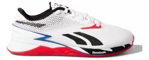 Zapatillas Reebok Nano X3 Color White/red - Adulto 42 Ar