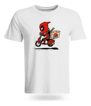 Camiseta Superhéroe Deadpool Meme Tacos Personalizada