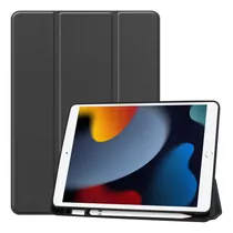 Funda Con Porta Pencil Para iPad  10.2 7ma, 8va, 9na Gen