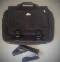 Maletin/porta Notebook Samsonite Negro Poliester 42x30x10cm 