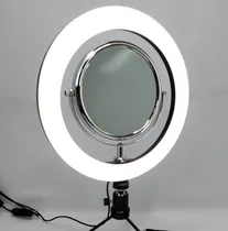 Aro De Luz Para Maquillaje De 10 Pulgadas Con Espejo