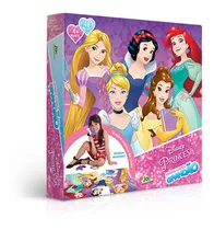 Quebra Cabeça Grandão Princesas Da Disney 48 Peças - Toyster