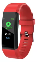 Smartband Fit Sk-fb2401 Ro Kassel Color De La Caja Blanco Color De La Malla Rojo Diseño De La Malla Goma