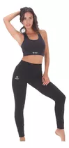 Conjunto Deportivo Lycra Calza Larga + Top Deportivo Gym