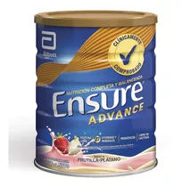 Ensure Advance Sabor Frutilla-platano Lata 850g