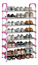 Organizador Zapatos Zapatero Estante 7 Niveles Facil Montar