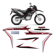 Kit Adesivos Para Honda Nxr Bros 150 Es/esd 2014 Moto Preta