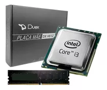 Kit Processador I3 2120 + Placa H61 1155 + 4gb Ddr3 1600mhz