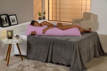 Travesseiro Corpo Xuxão Grande 1,50 X 0,50 Com Fronha Cores
