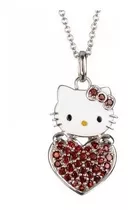 Hello Kitty Collar Corazón Cristal