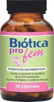 Biótica Pro Fem 30 Cápsulas | Probiótico 