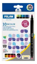 Caja 10 Marcadores Bicolor (20 Colores)