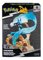 Figura Colecionavel Pokemon Lucario Deluxe C/ Luz Sunny 3293