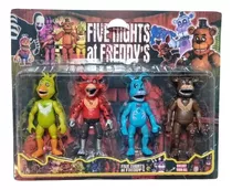 Muñecos Five Nigths At Freddys En Blister X 4 Unidades