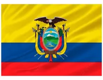 Bandera Ecuador 1.50x90cm Exterior Grande