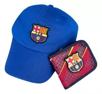 Gorra Y Cartera Club Barcelona' Original Envio Gratis 